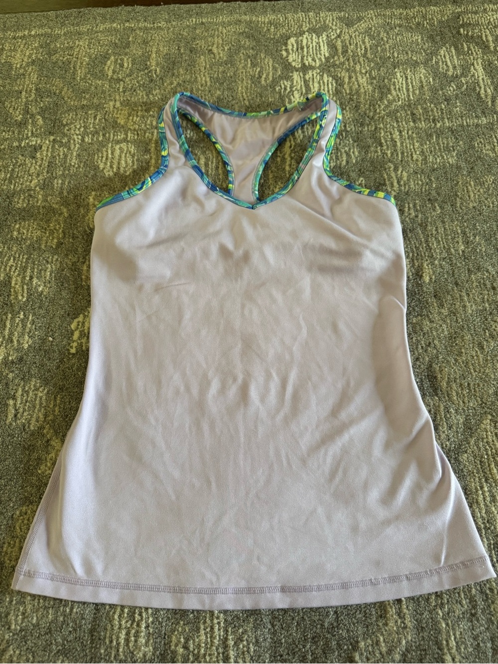 Lilly Pulitzer tank top, built in bra